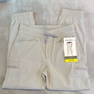 Eddie Bauer Youth Convertible Joggers/Shorts - Gray